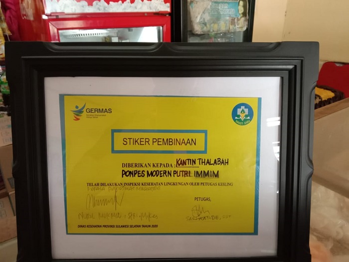 Penilaian Kantin Sehat