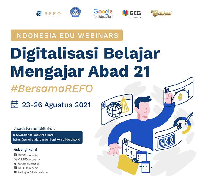 Indonesia Edu Webinars 23-26 Agustus 2021 Indonesia Edu Webinars 23-26 Agustus 2021