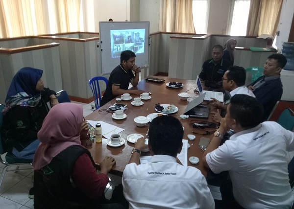 Rapat Progress Pendampingan Desa Ring 1 di Kantor Pusat PT. Semen Tonasa. (foto: ist/dokpribadi)