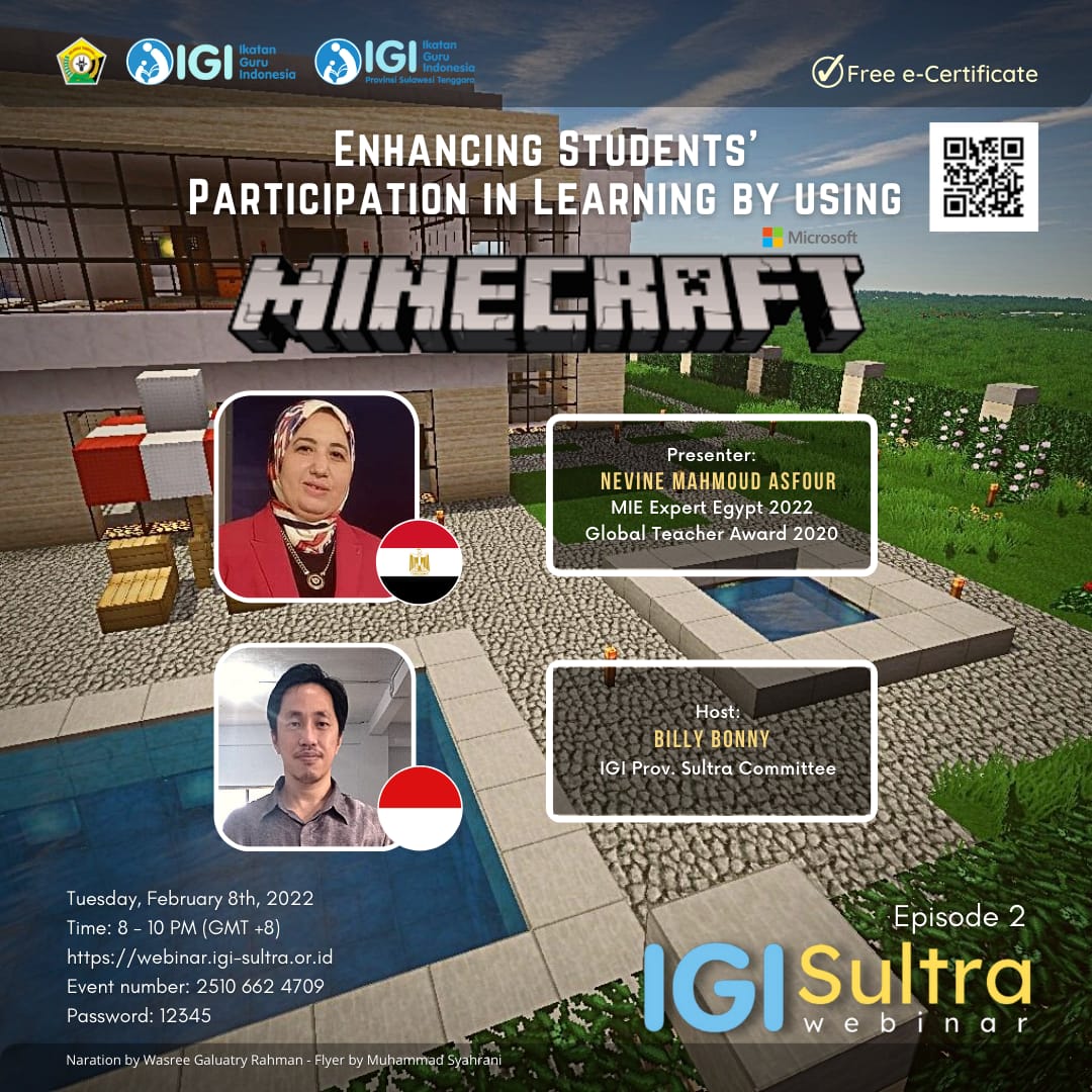 Webinar Internasional IGI Sultra Webinar Internasional IGI Sultra