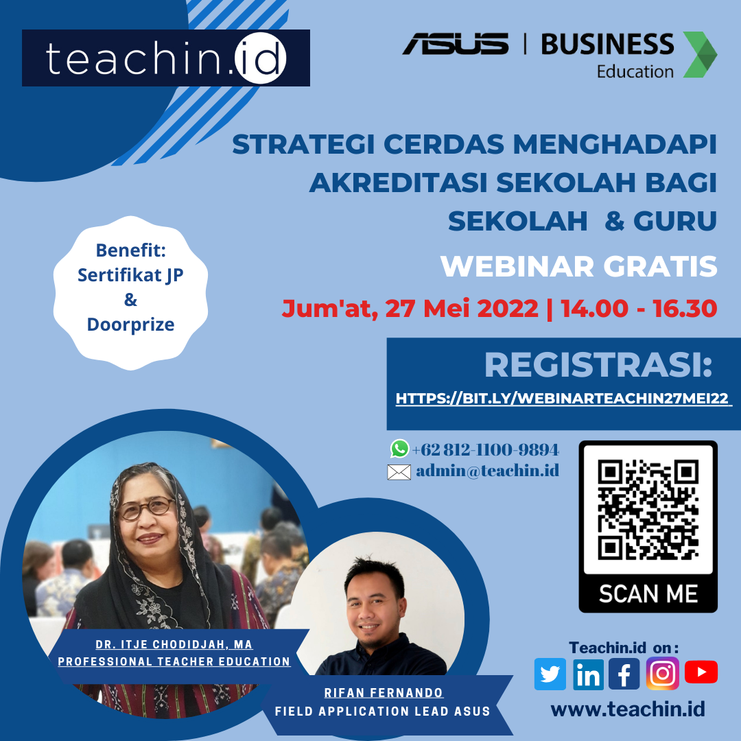 Webinar Strategi Menghadapi Akreditasi Sekolah Bagi Sekolah dan Guru