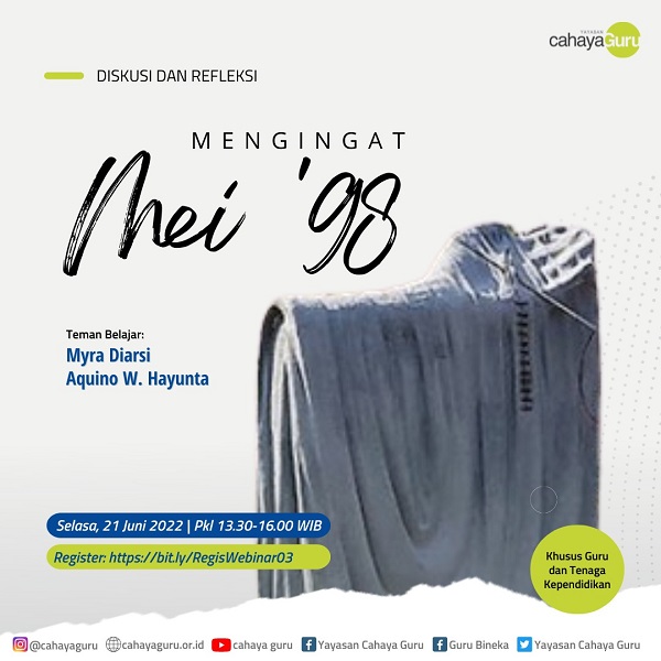 Undangan Refleksi dan Diskusi Mengingat Mei'98