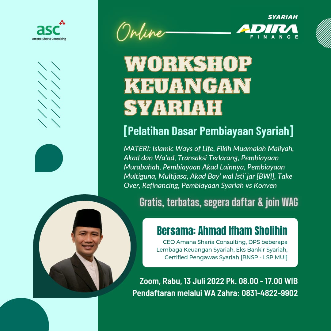 Workshop Keuangan Syariah (Online)