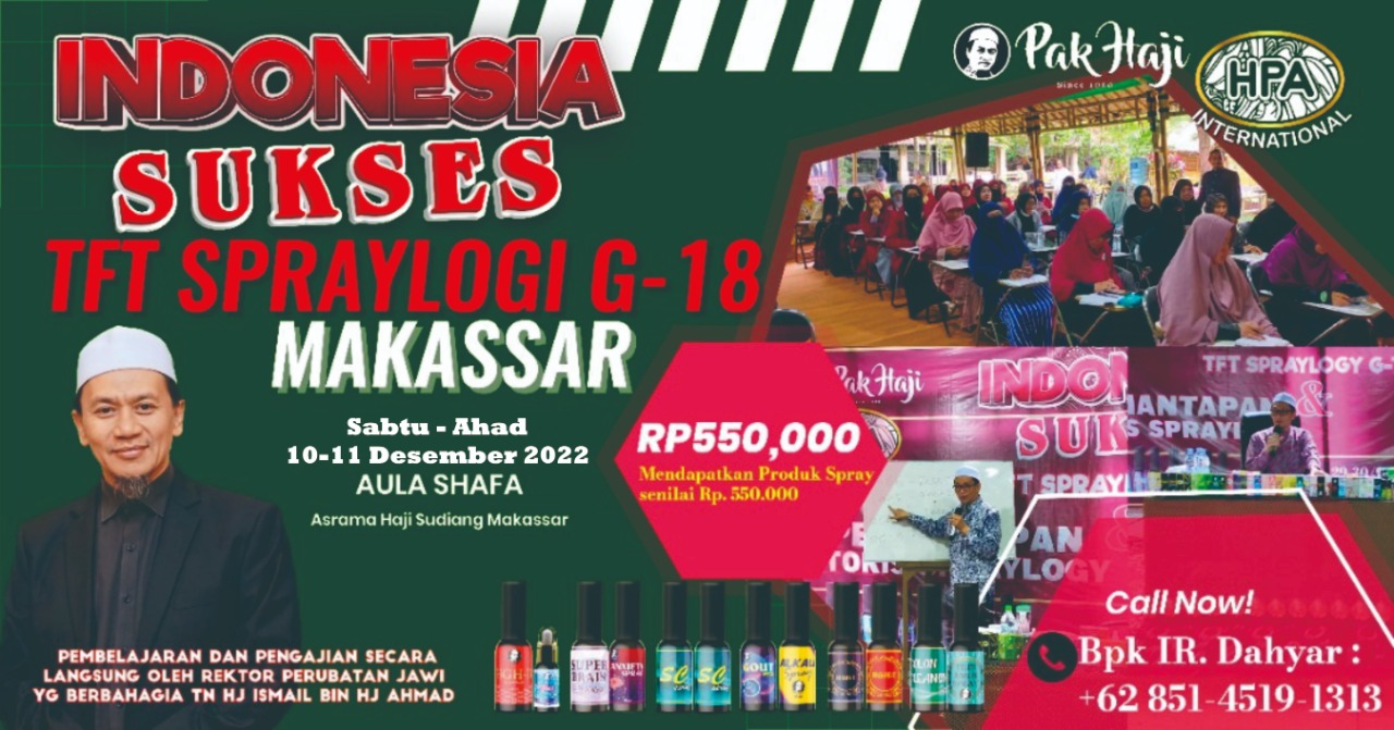KULIAH TFT SPRAYLOGI KHAS MAKASSAR