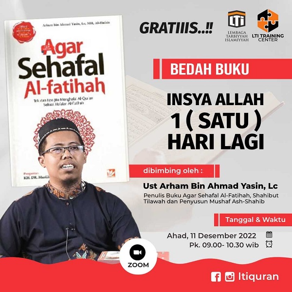 Bedah Buku Agar Sehafal Al Fatihah