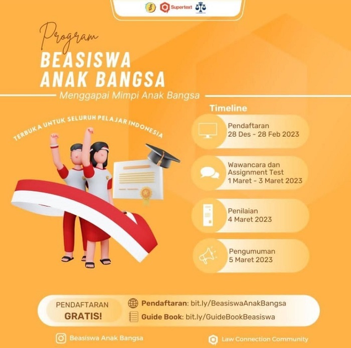 Registrasi Beasiswa Anak Bangsa Registrasi Beasiswa Anak Bangsa