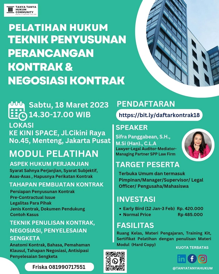 PH PENYUSUNAN KONTRAK & NEGOSIASI TATAP MUKA PH PENYUSUNAN KONTRAK & NEGOSIASI TATAP MUKA