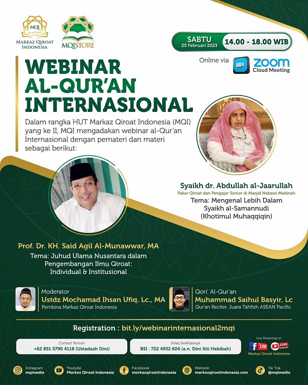 WEBINAR AL-QURAN INTERNASIONAL WEBINAR AL-QURAN INTERNASIONAL