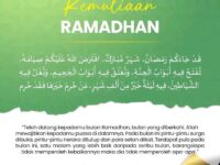 Keutamaan Puasa Ramadhan Keutamaan Puasa Ramadhan