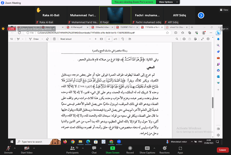 Meraih Ijazah Sanad Kitab Fadhail wa A'mal Asyri Dzilhijjah Meraih Ijazah Sanad Kitab Fadhail wa A'mal Asyri Dzilhijjah