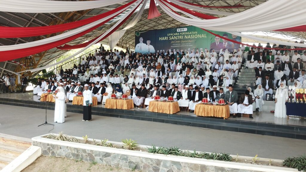 Upacara Hari Santri Nasional, 22 Oktober 2023 di Pangkajene-Pangkep. (foto: ist/*)