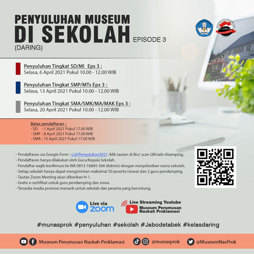 Penyuluhan Museum di Sekolah Penyuluhan Museum di Sekolah