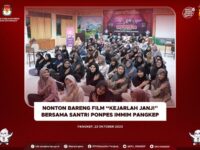 Nobar bersama KPUD Pangkep, "Kejarlah Janji"