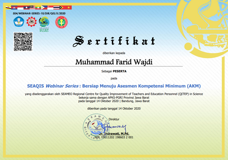Webinar Bersiap Menuju Asesmen Kompetensi Minimum