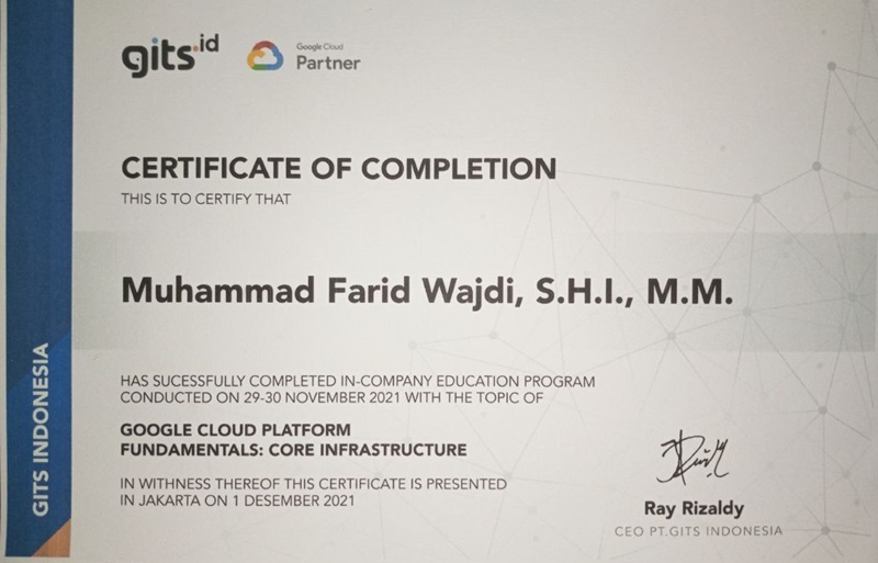 GITS Course: Google Cloud Platform Fundamental: Core Infrastructure