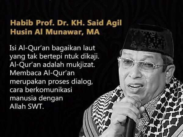 Prof Dr KH Said Agil Husin Al-Munawar