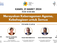 Mengikuti Webinar Internasional Seri LKLB: Merayakan Keberagaman Agama, Kebahagiaan untuk Semua