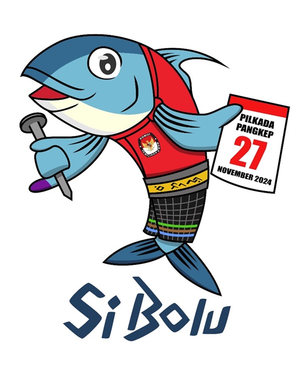 Maskot Pilkada Pangkep 2024