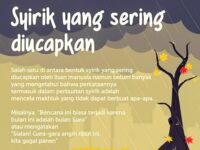 Thiyarah itu Syirik