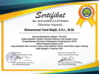 Mengikuti Semnas RPP Bahasa Arab di UM
