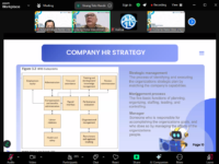 Mengikuti Webinar Pemanfaatan AI untuk Pengembangan SDM di Masa Depan