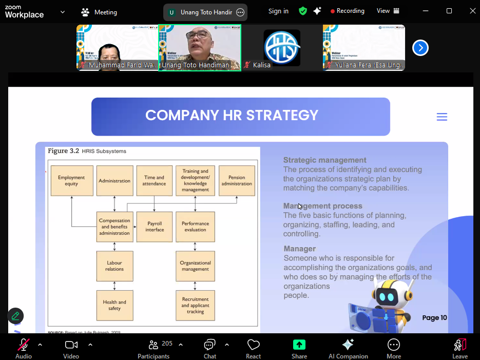 Mengikuti Webinar Pemanfaatan AI untuk Pengembangan SDM di Masa Depan Mengikuti Webinar Pemanfaatan AI untuk Pengembangan SDM di Masa Depan
