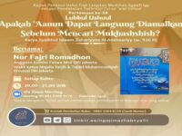 Ngaji Ushul Fiqh: Kitab Lubbul Ushul