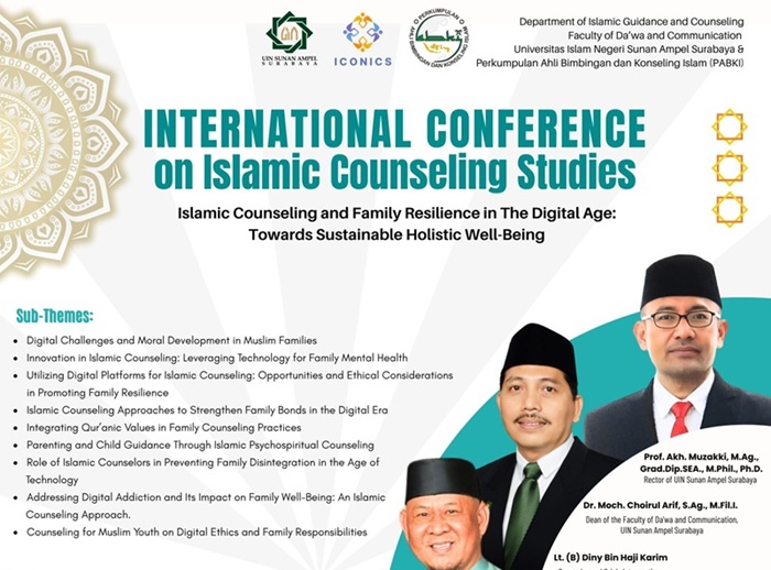 International Conference on Islamic Counseling Studies (ICONICS) 2025: Wadah Publikasi dan Inovasi Konseling Islam