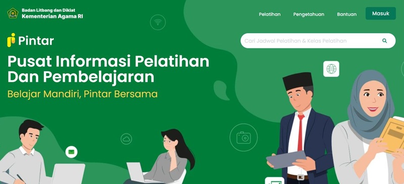 Pelatihan "Spesial Pintar Merdeka" di Situs Pintar Kemenag RI