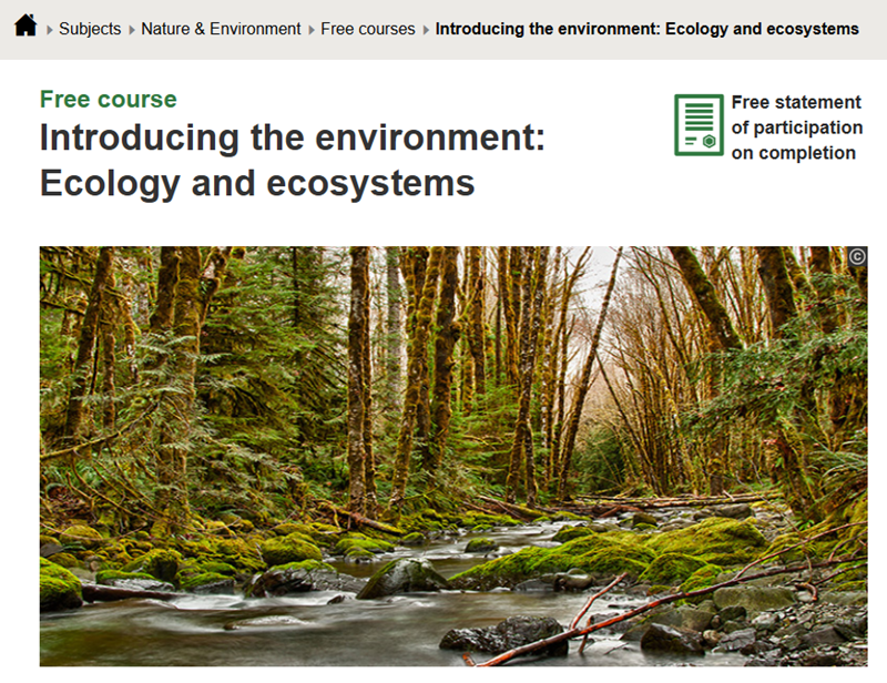 Menyelesaikan 3 Free Courses “Nature & Environment” OpenLearn the Open University (1) Menyelesaikan 3 Free Courses “Nature & Environment” OpenLearn the Open University (1)