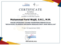 Upgrading Course Kompetensi Pribadi Islam: “Bedah Buku Islamikasi Indonesia bersama Prof. Amin Abdullah"