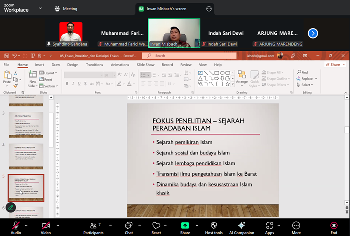 Tentang Fokus Penelitian (foto: ist/*)