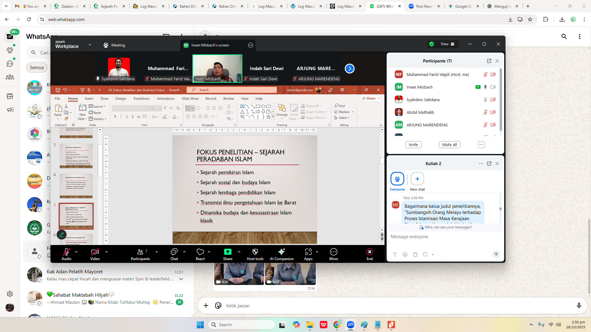 Catatan Kuliah S2 Non Reguler (12): Studi Hadits dan Metodologi Penelitian Catatan Kuliah S2 Non Reguler (12): Studi Hadits dan Metodologi Penelitian