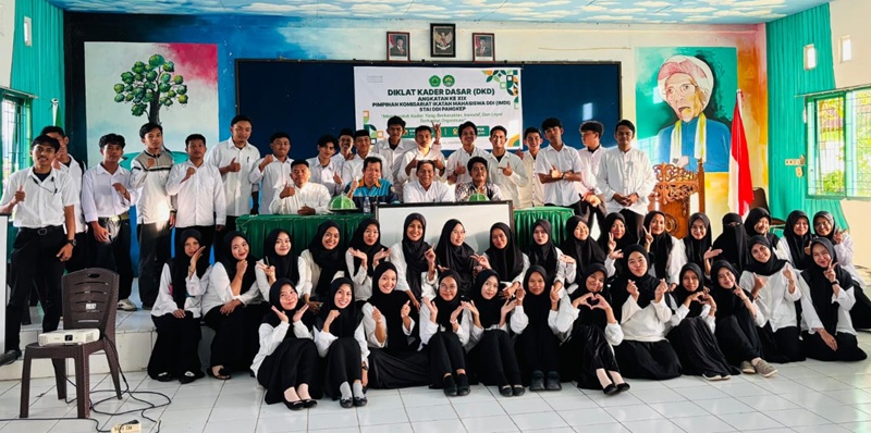 Foto bersama Mahasiswa STAI DDI Pangkep Peserta DKD IMDI Angkatan XIX. (foto: ist/*)