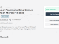 Belajar Penerapan Data Science dengan Microsoft Fabric