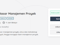 Belajar Dasar Manajemen Proyek