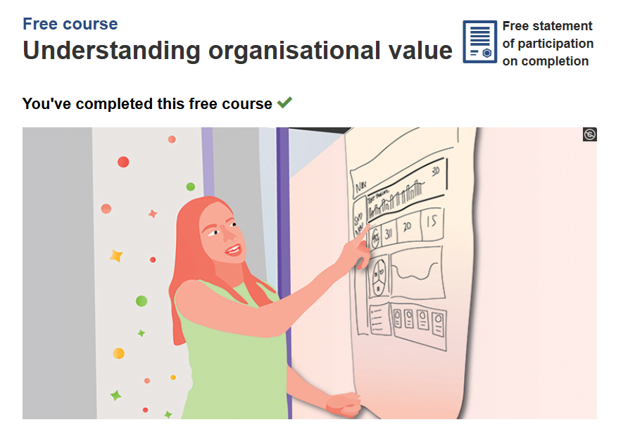 Free Course: Understanding Organisational Value