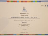 Menyelesaikan Program Daring SDG (SDGs 101) dari SDG Academy Indonesia