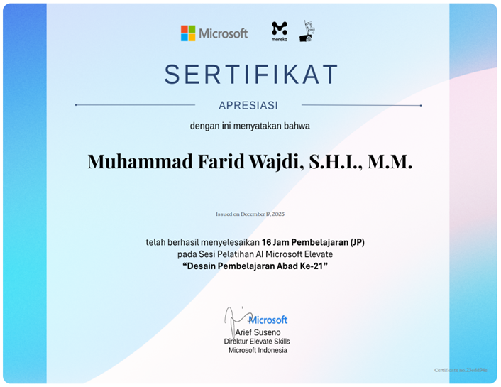Pelatihan AI Microsoft Elevate: Desain Pembelajaran Abad ke-21 Pelatihan AI Microsoft Elevate: Desain Pembelajaran Abad ke-21
