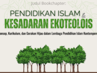 Menulis tentang "Eco-Pesantren" dalam Kolaborasi Bookchapter "Pendidikan Islam dan Kesadaran Ekoteologis"