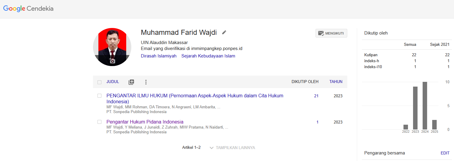 Membuat Akun Google Scholar Membuat Akun Google Scholar