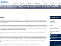 Kuliah di IOU: Psychology and Islamic Counselling