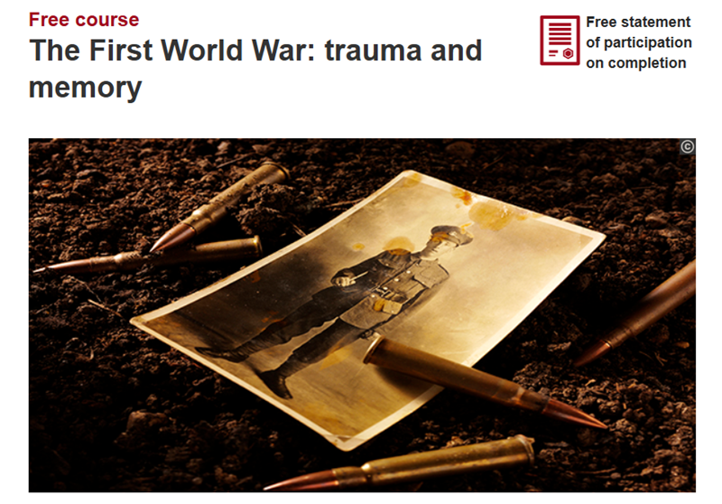 Free Course: The First World War: Trauma and Memory Free Course: The First World War: Trauma and Memory