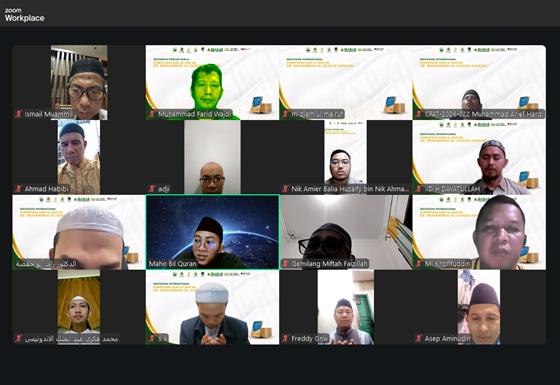 Dauroh Online Fahmu Ahkamu al-Tajwid. (foto: ist/*)