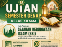 Ujian Semester Genap Mapel SKI Kelas XII SMA