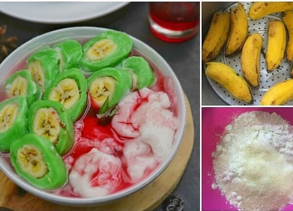 Es Pisang Ijo. (foto: ist/*)