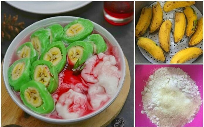 Es Pisang Ijo. (foto: ist/*)