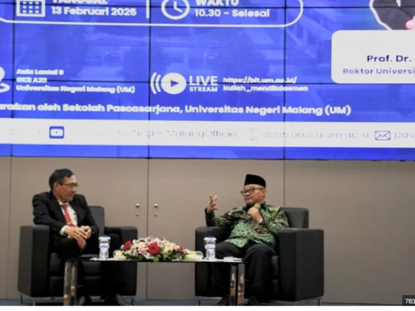 Mendikdas, Prof Abdul Mu'ti Memberikan Kuliah Umum di Malang